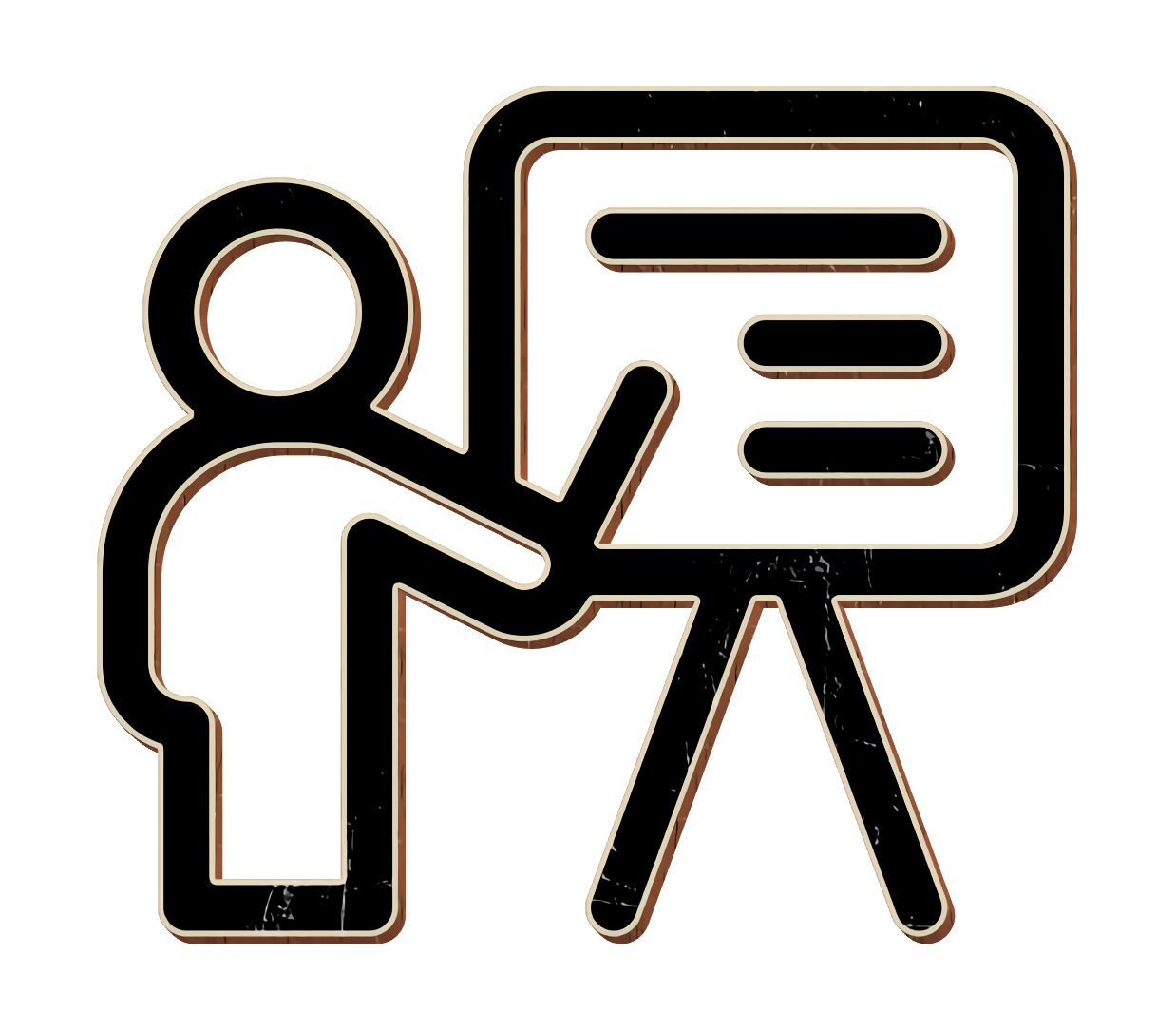 Class icon Interview icon Presentation icon Automation Robotic Process Automation Management Business Industry Marketing transparent bac