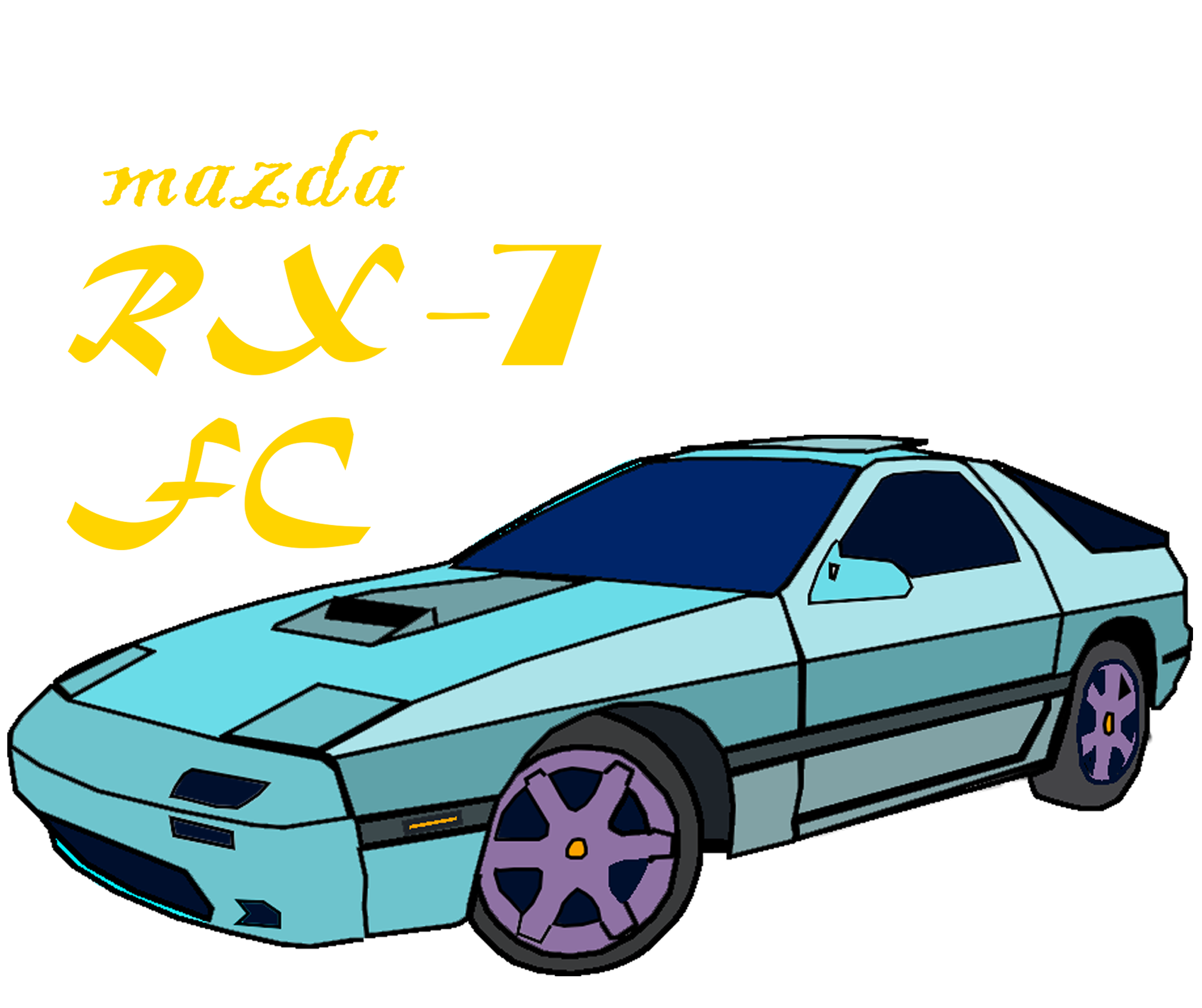 Classic Car Sports Car Mazda Rx7 Japanese Domestic Market Subaru Vehicle Toyota Supra Compact Car transparent bac