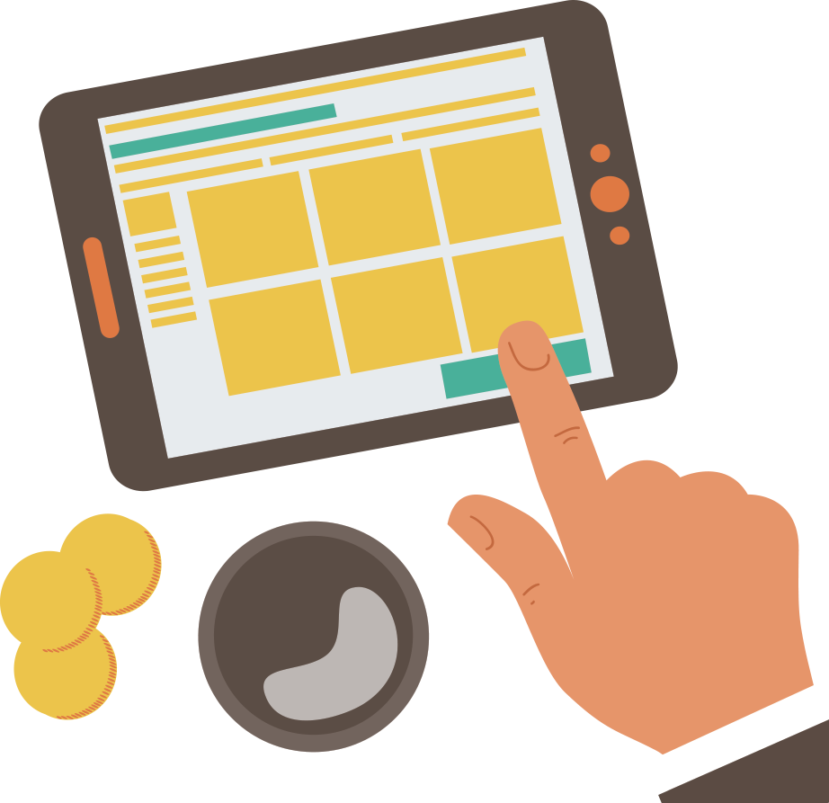 digital marketing advertising landing page pay per click shopping bag