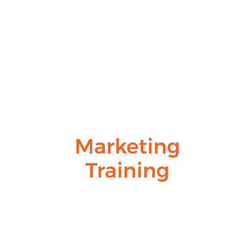 Orange Bold Marketing Training Text