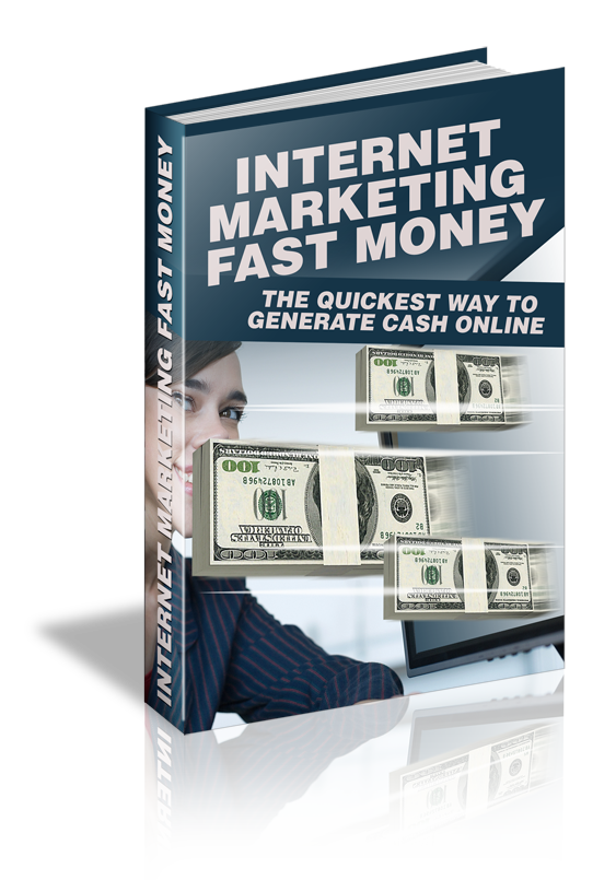 Ebook Mockup with Stacked Hundred-Dollar Bills