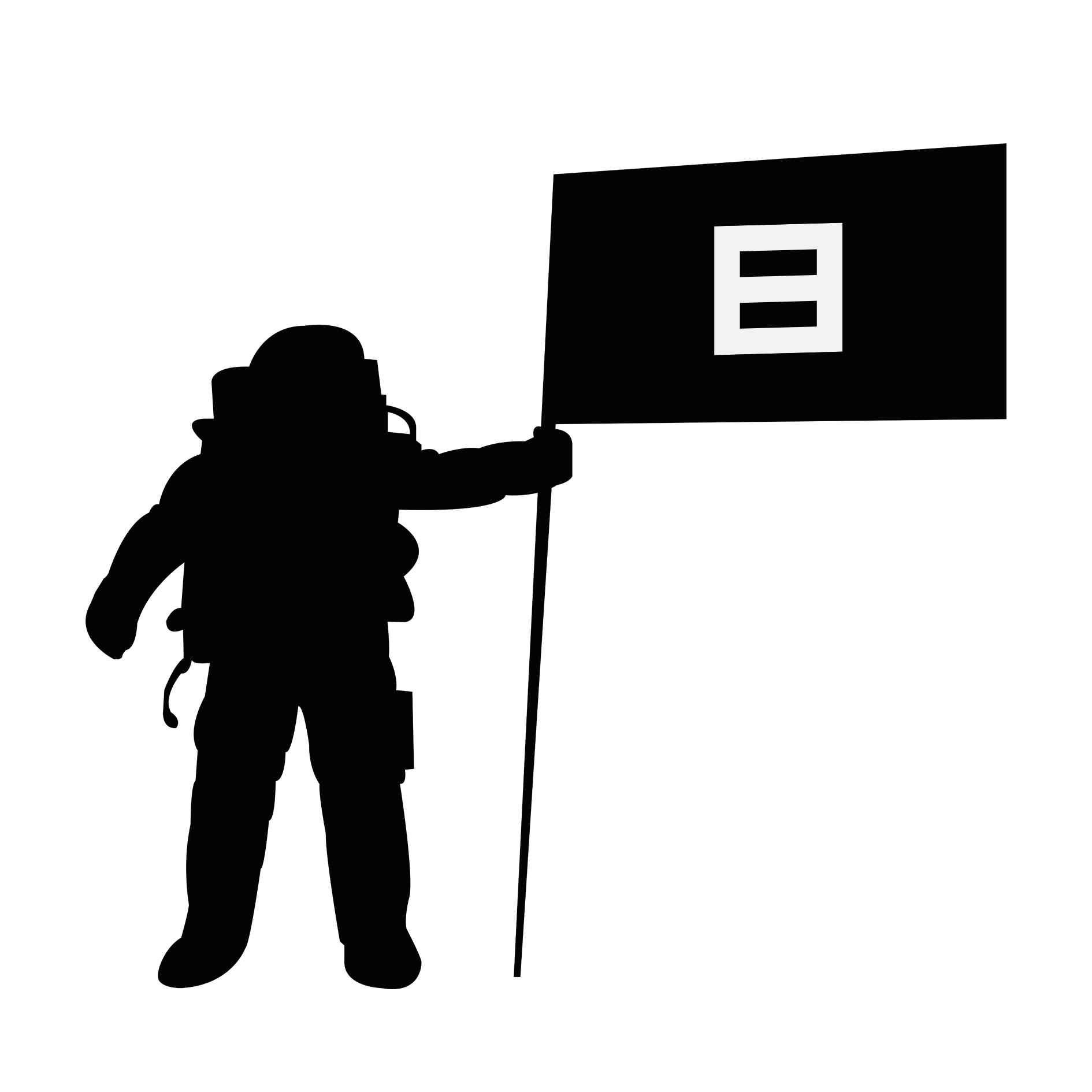 Digital Marketing Astronaut Business Search Engine Optimization Search Engine Marketing Communication Black White M Standing transparent bac