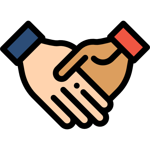 computer icons digital marketing business service handshake cooperation