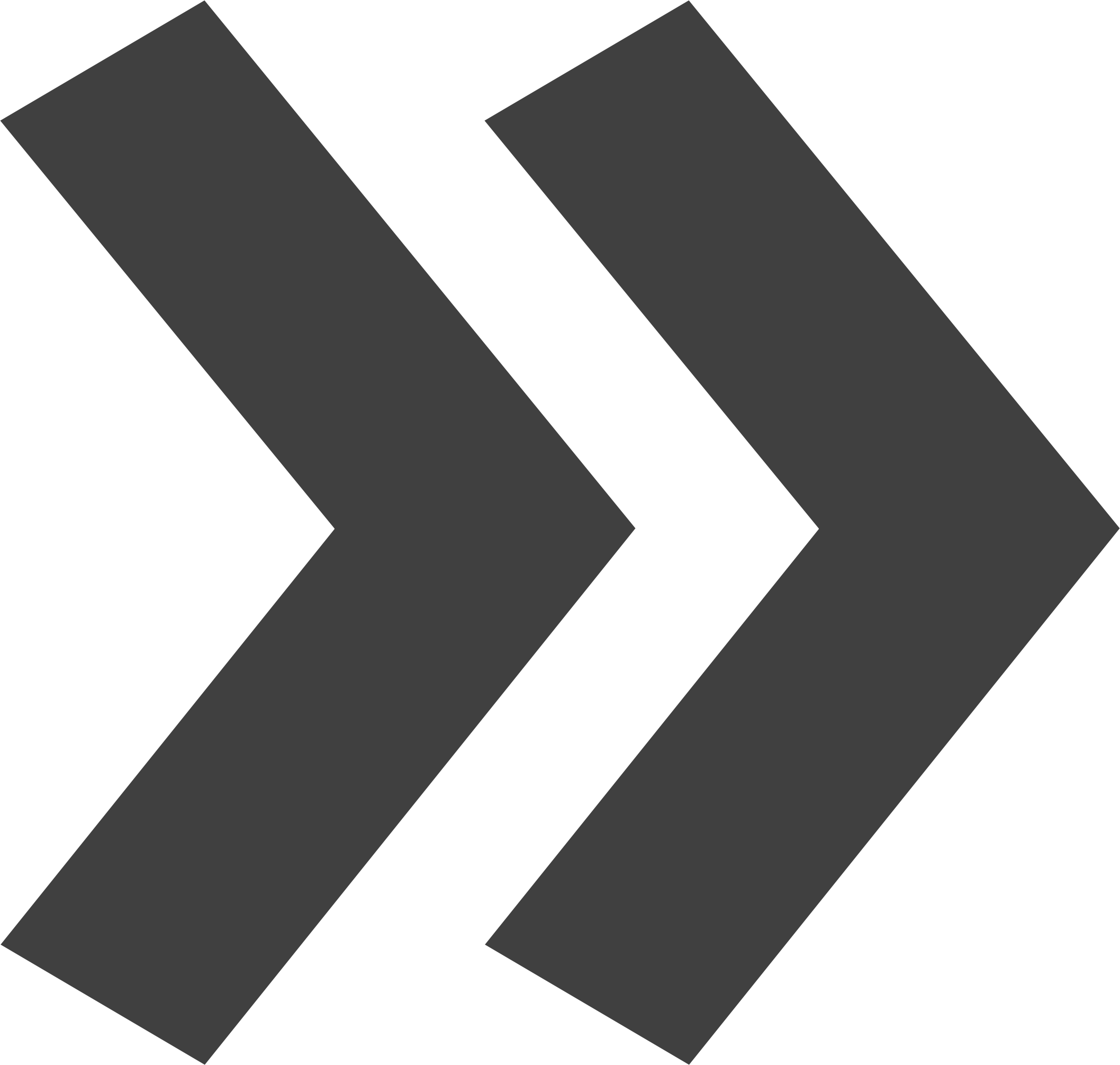 Dark Grey Double Chevron Right Arrows