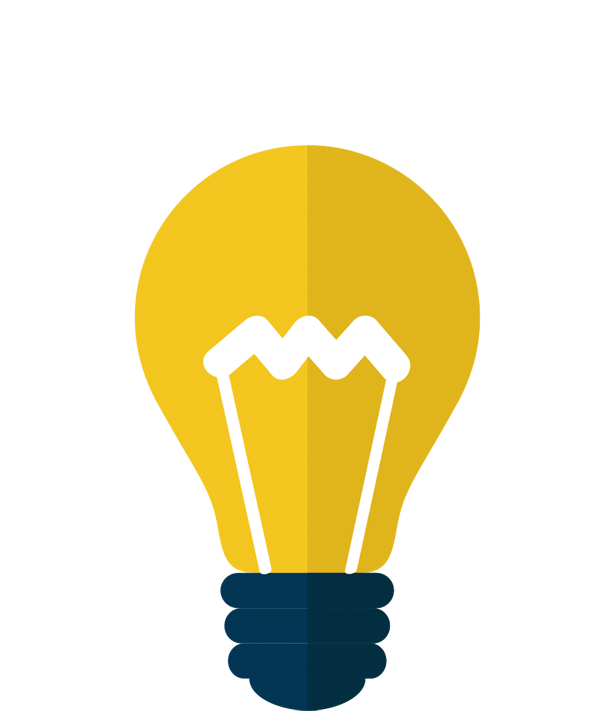 digital marketing business service lamp light bulb