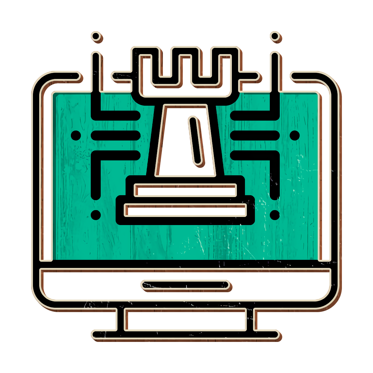Digital Marketing Chess Icon Computer Icon Strategy Icon Tactic Icon Technology Icon Business Strategic Management transparent bac