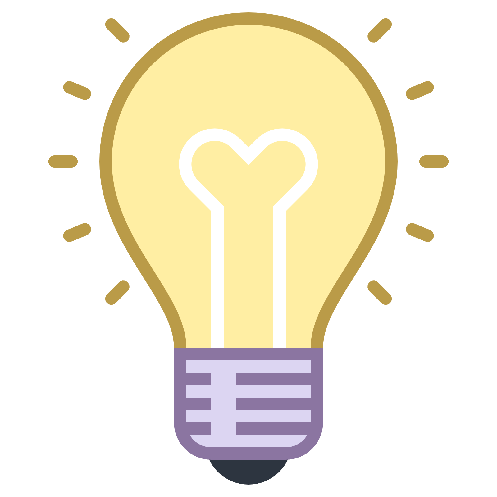 digital marketing computer icons business light bulb