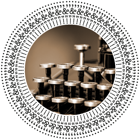 copywriting social media marketing portfolio blog typewriter