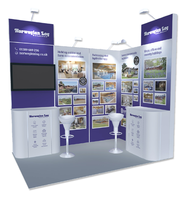 country house business innovation marketing service exhibition stand design