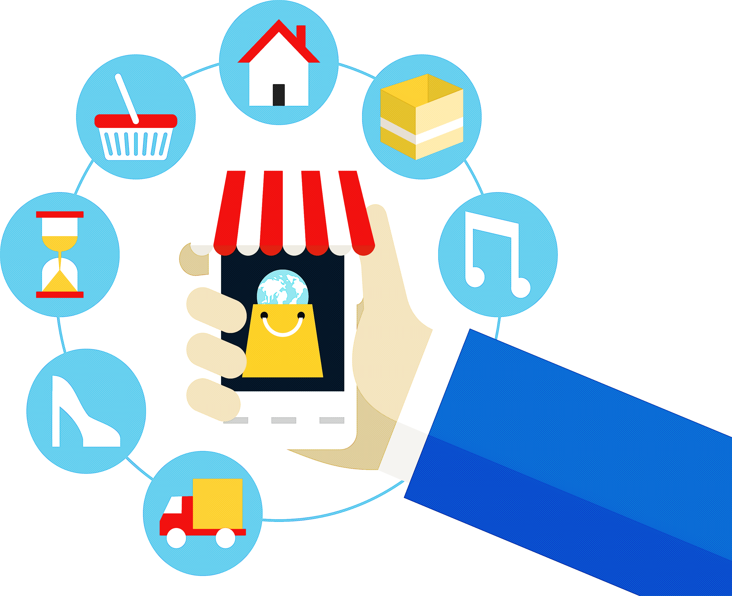 Digital marketing Ecommerce Business Online Shopping Electronic Business Company Business Plan Online And Offline transparent bac