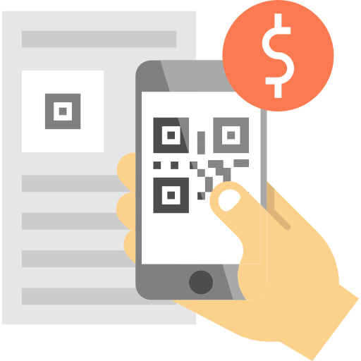 Digital Marketing Ecommerce Online Shopping QR Code Business Customer Sales Advertising transparent bac