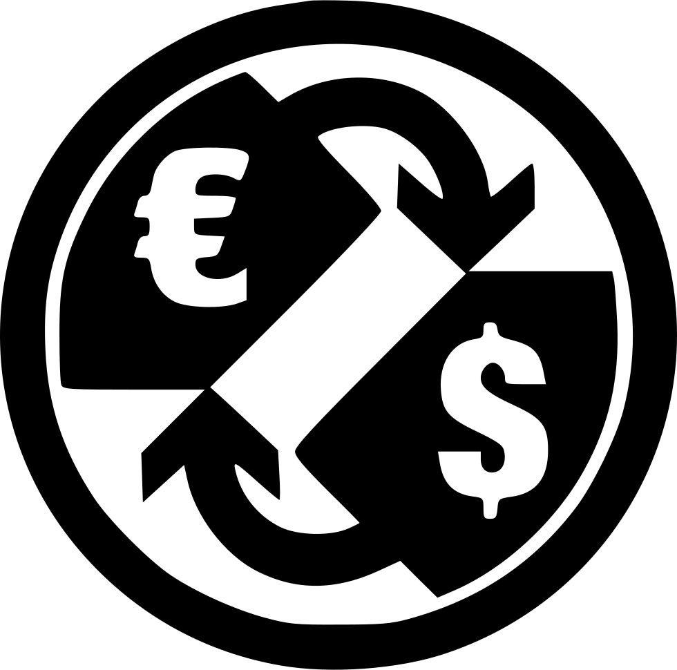 Currency Converter Symbol Foreign Exchange Market Exchange Rate Interest Rate Currency Swap Android Logo Circle transparent bac