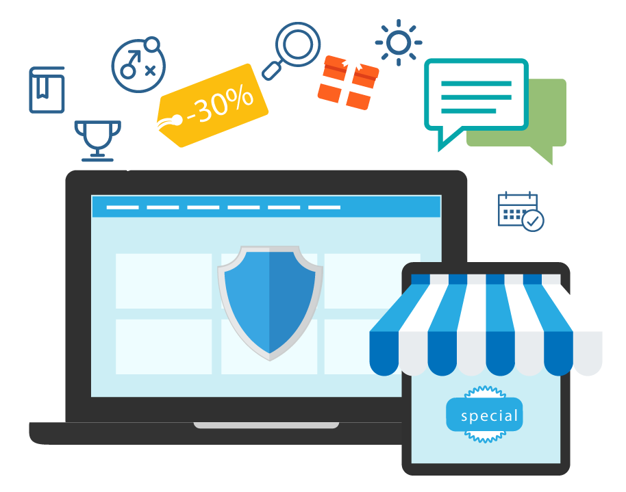 Digital Marketing Icon Ecommerce Business Online Shopping Web Design Trade Sales Diens transparent bac