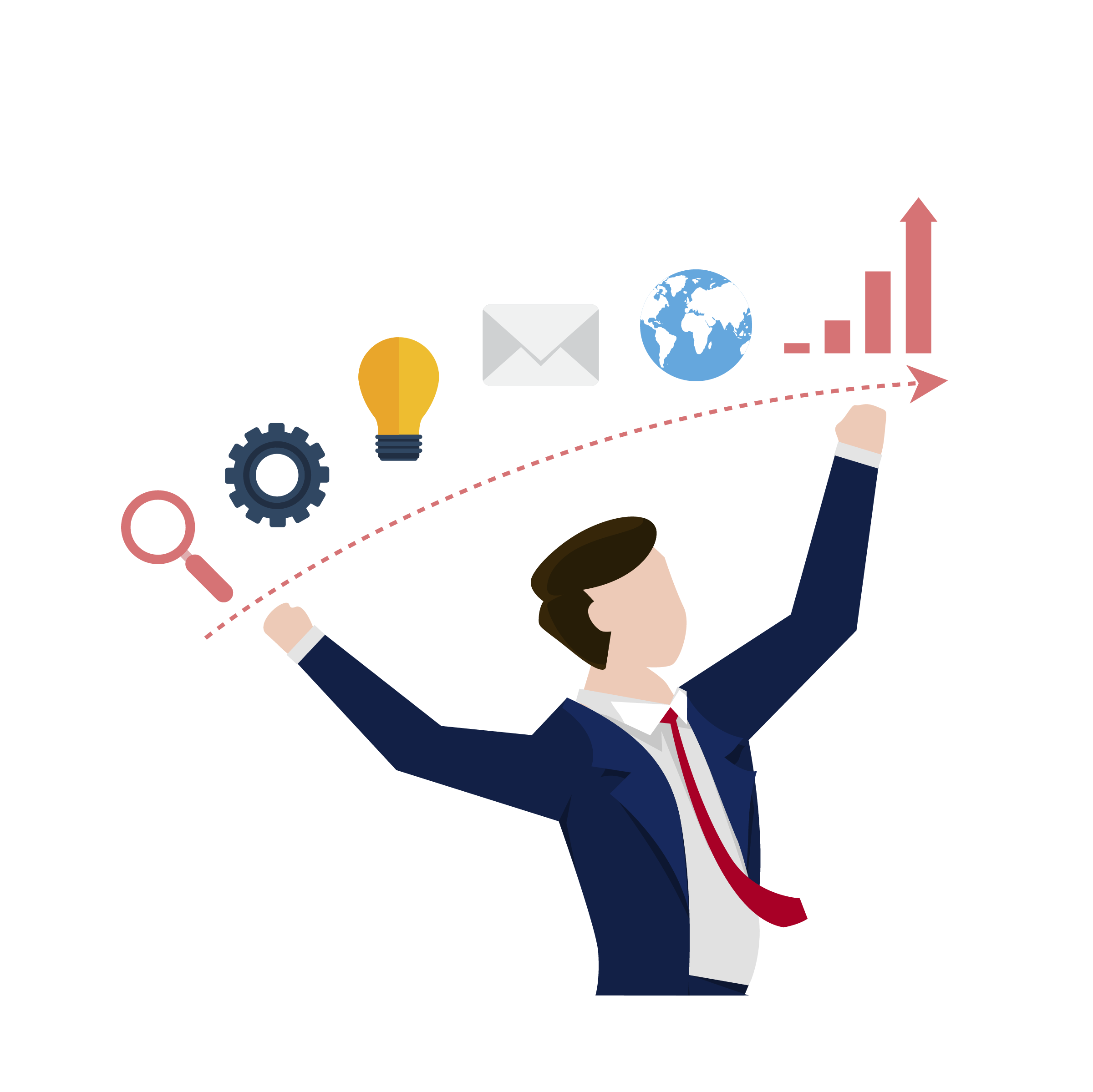 Digital Marketing Jain University Business Process Management Sales Business Administration Project Management Time Management transparent bac