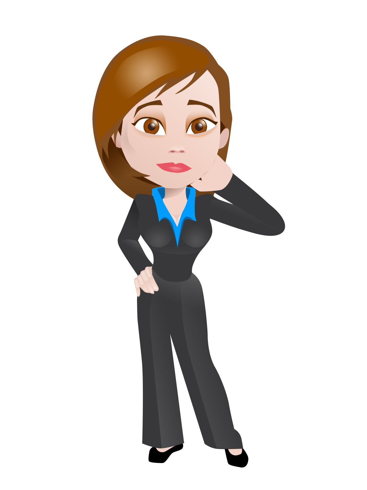 digital marketing landing page squeeze page business woman
