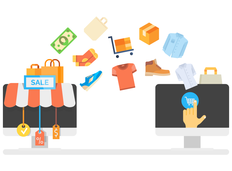 digital marketing online shopping e commerce retail marketing