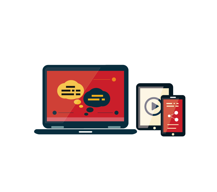 digital marketing social media small business finance vector internet tools