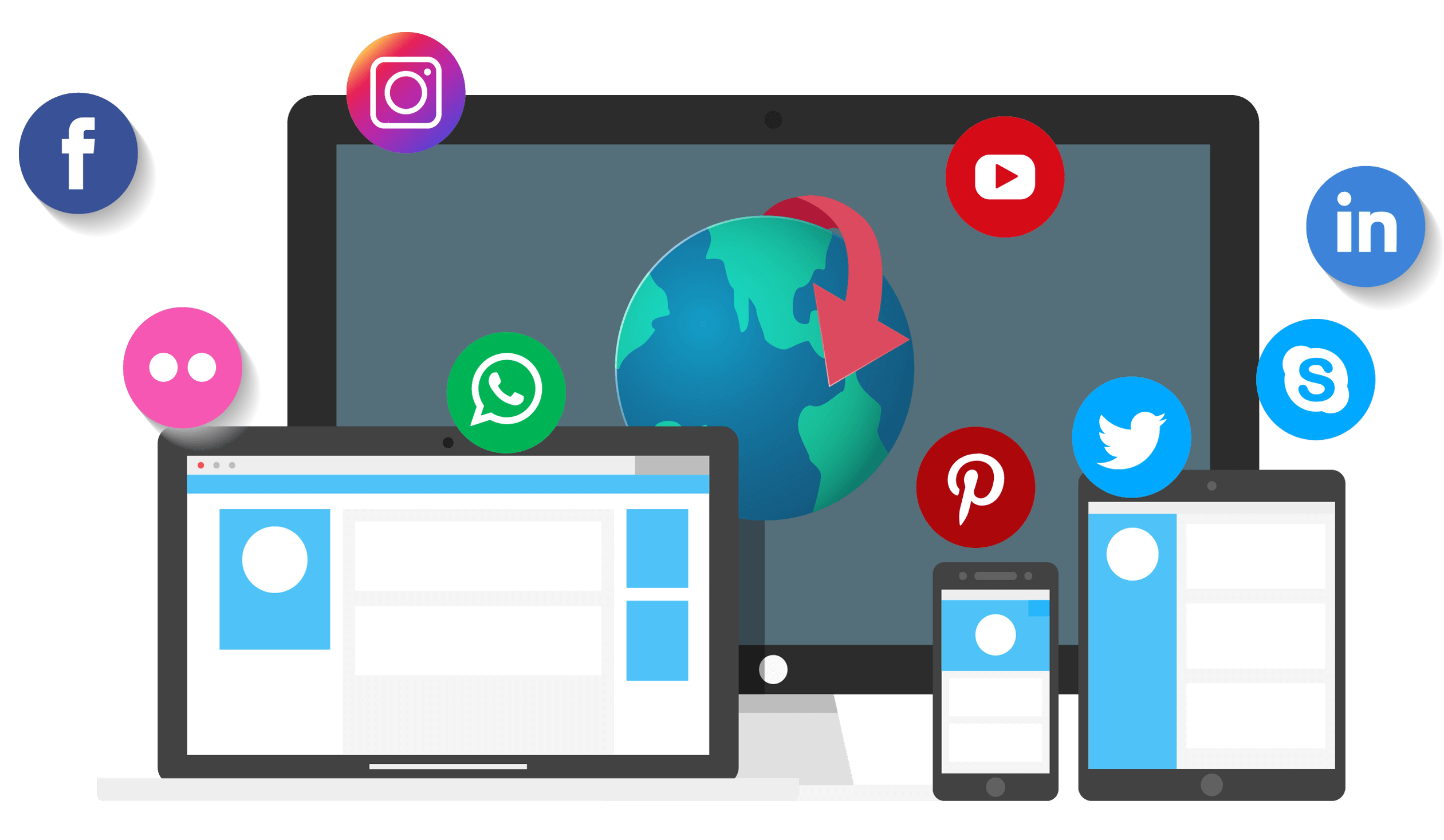 Digital Marketing Social Media Social Media Marketing Advertising Business Promotion Communication Social Network Advertising transparent bac