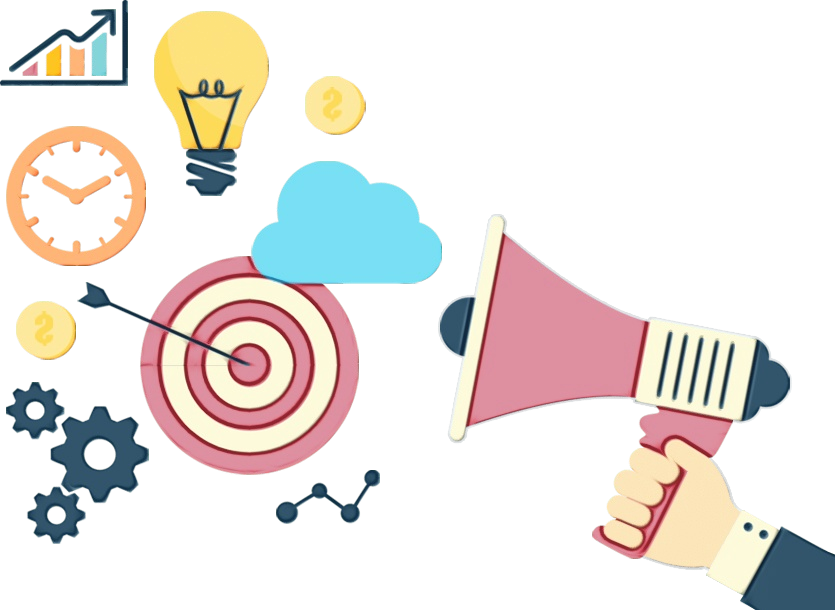 Digital marketing Watercolor Paint Wet Ink Reputation Management Social Media Marketing Business Advertising transparent bac