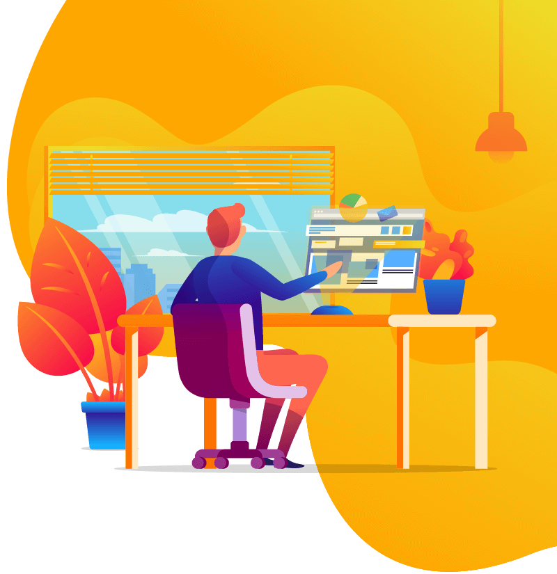 Digital Marketing Web Design Landing Page Web Development Web Application Internet Web Developer Yellow transparent bac