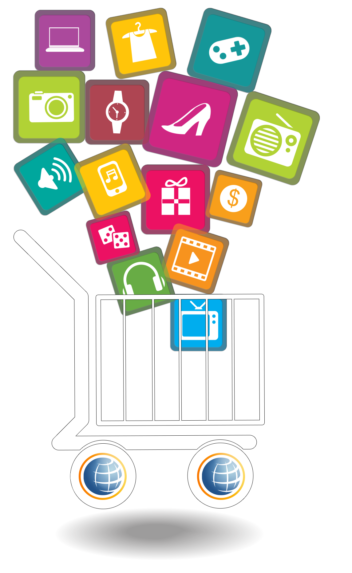 Digital Marketing Webstore Ecommerce Online Shopping Sales Diens Trade Wholesale transparent bac