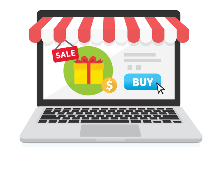 Ecommerce Logo Online Shopping Marketing Electronic Business Sales Wordpress Web Design Web Development transparent bac