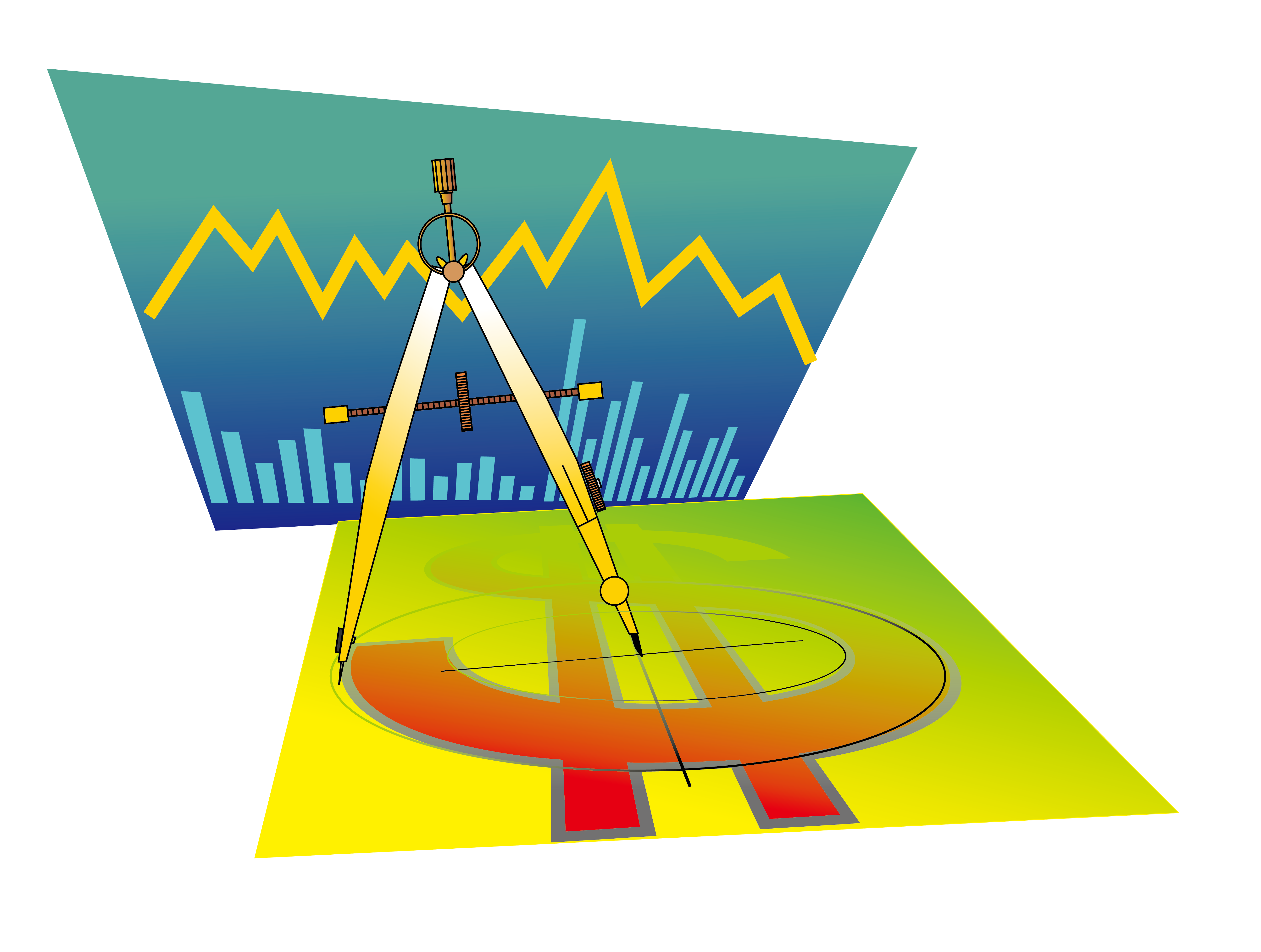 efficient market hypothesis information stock market illustration vector stock market diagram