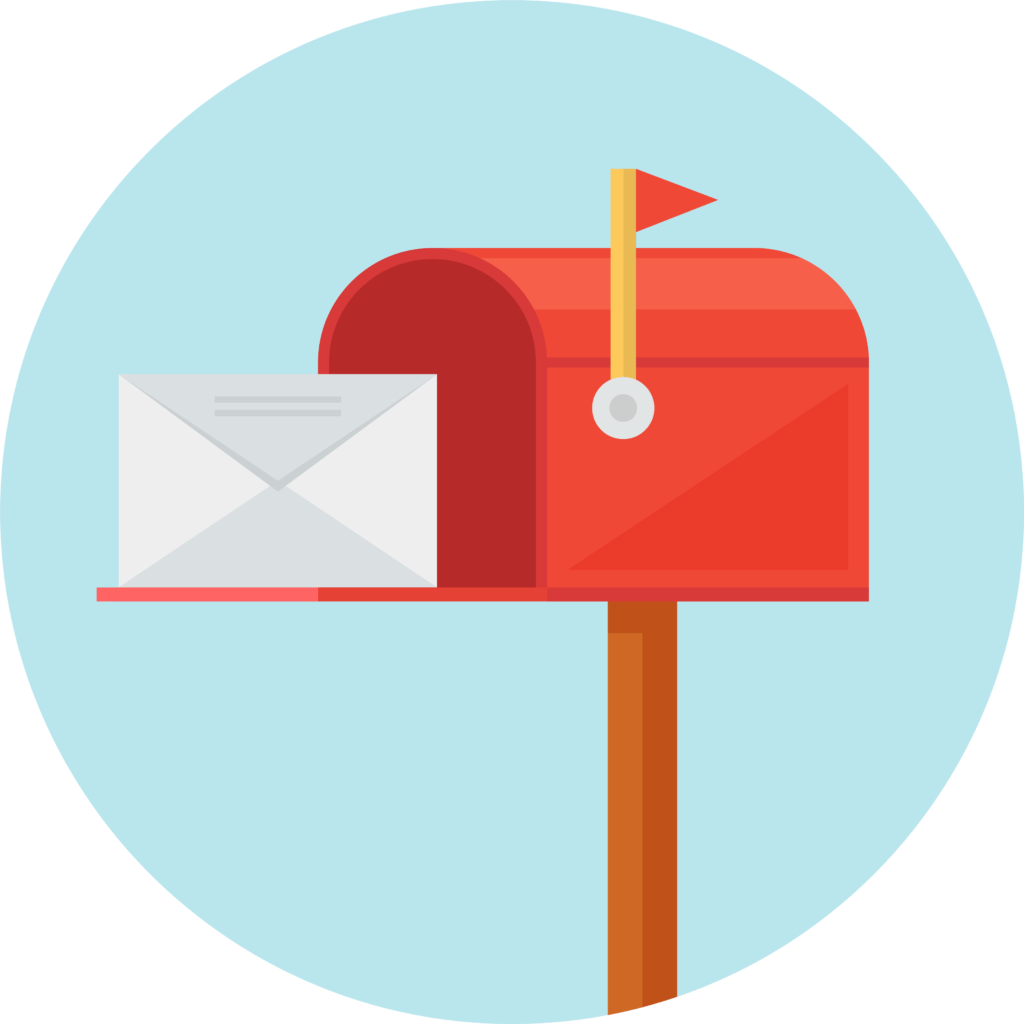 Email Marketing Letter Box Advertising Mail Direct Marketing Postoffice Box Red Line Angle transparent bac