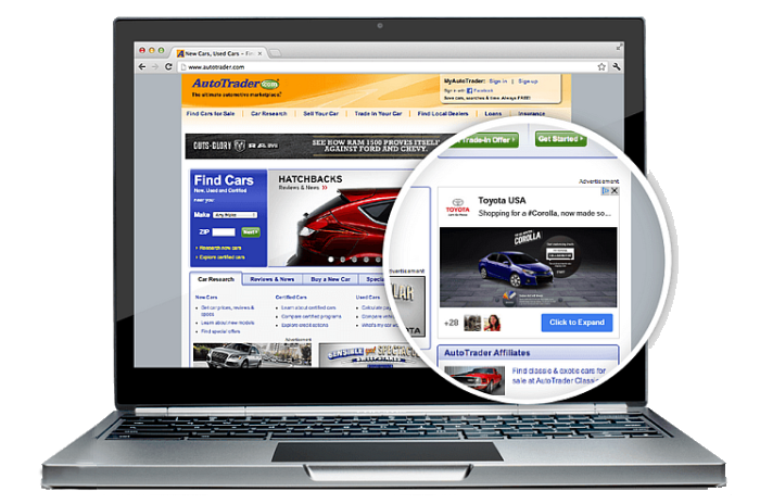 display advertising online advertising marketing targeted advertising marketing