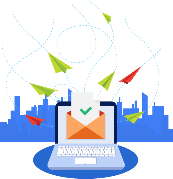Email Marketing Product Brand real time transparent bac
