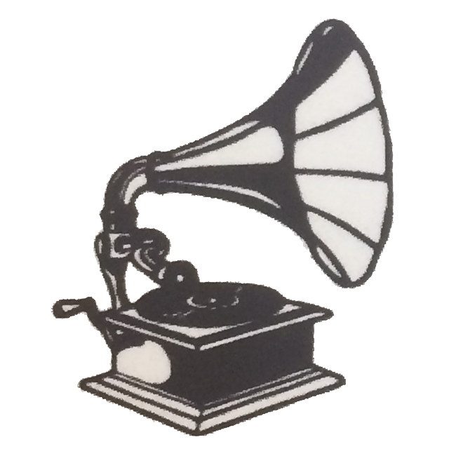 Drawing Seattle Antiques Market Collectable Music Pencil Sousaphone Wind Instrument Tuba Phonograph Record Technology Telephone Gramophone Record transparent bac