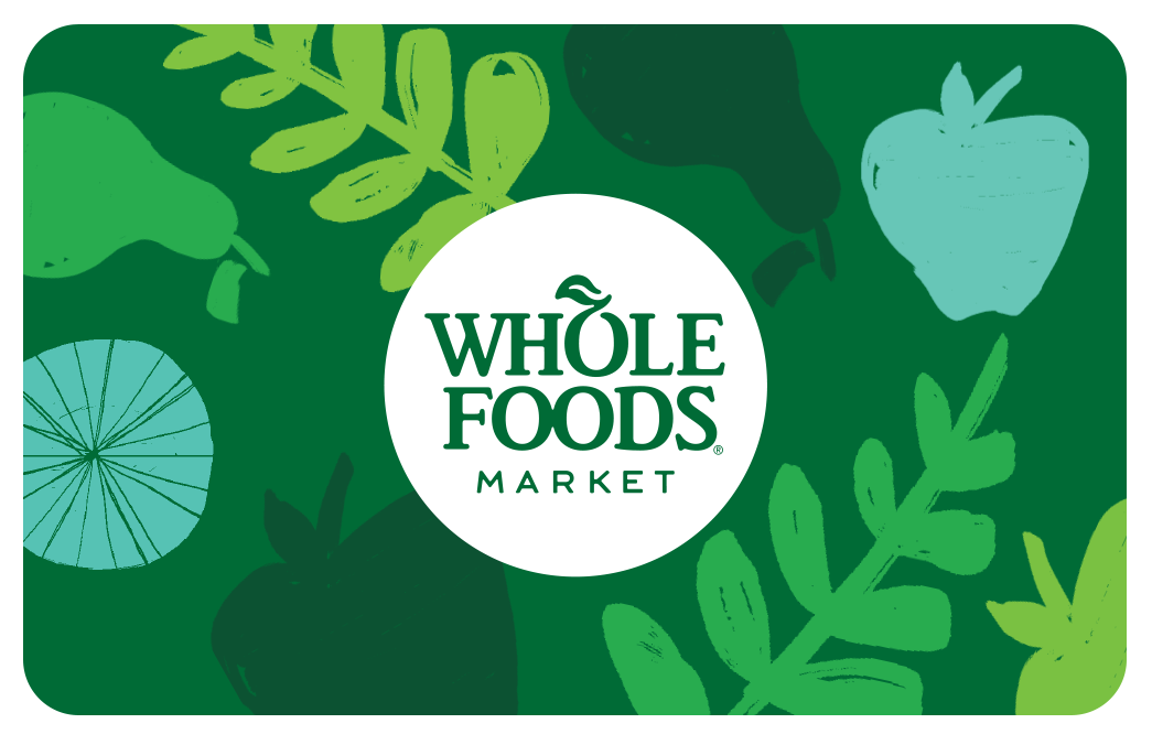 gift card whole foods market grocery store supermarket card