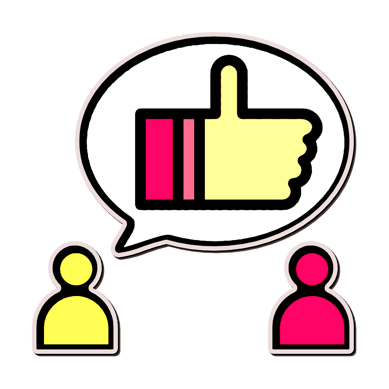 Good icon Recommendation icon Marketing Management icon Social Bookmarking Social Media Social Network Plurk transparent bac