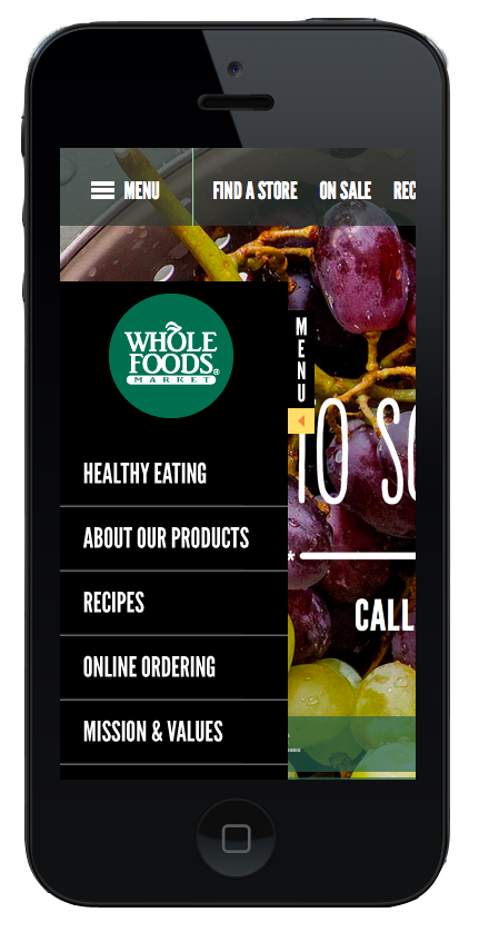 feature phone smartphone whole foods market iphone font app drawer