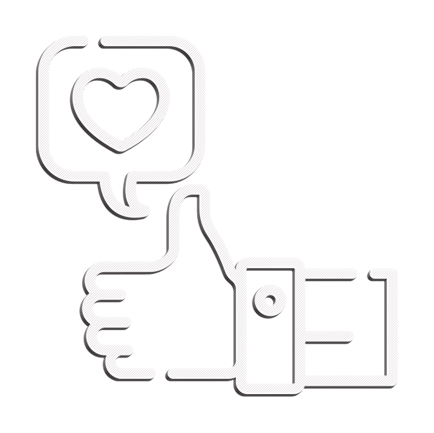 Feedback icon Copywriting icon Digital Marketing Customer Service Management Customer Service Market Research transparent bac