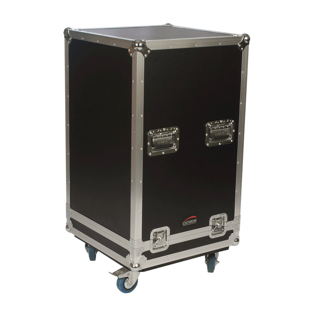 Black Road Case with Chrome Latches