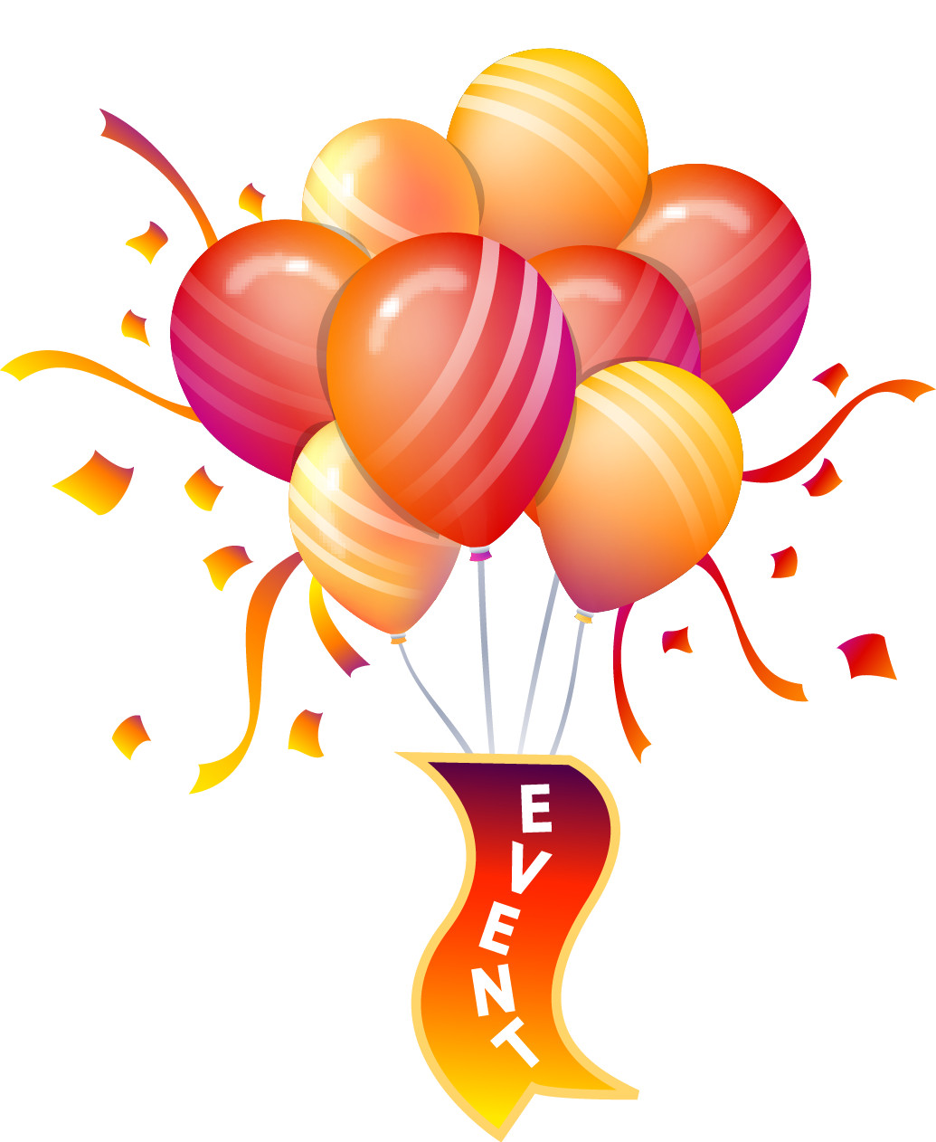 label marketing icon beautiful balloon festival