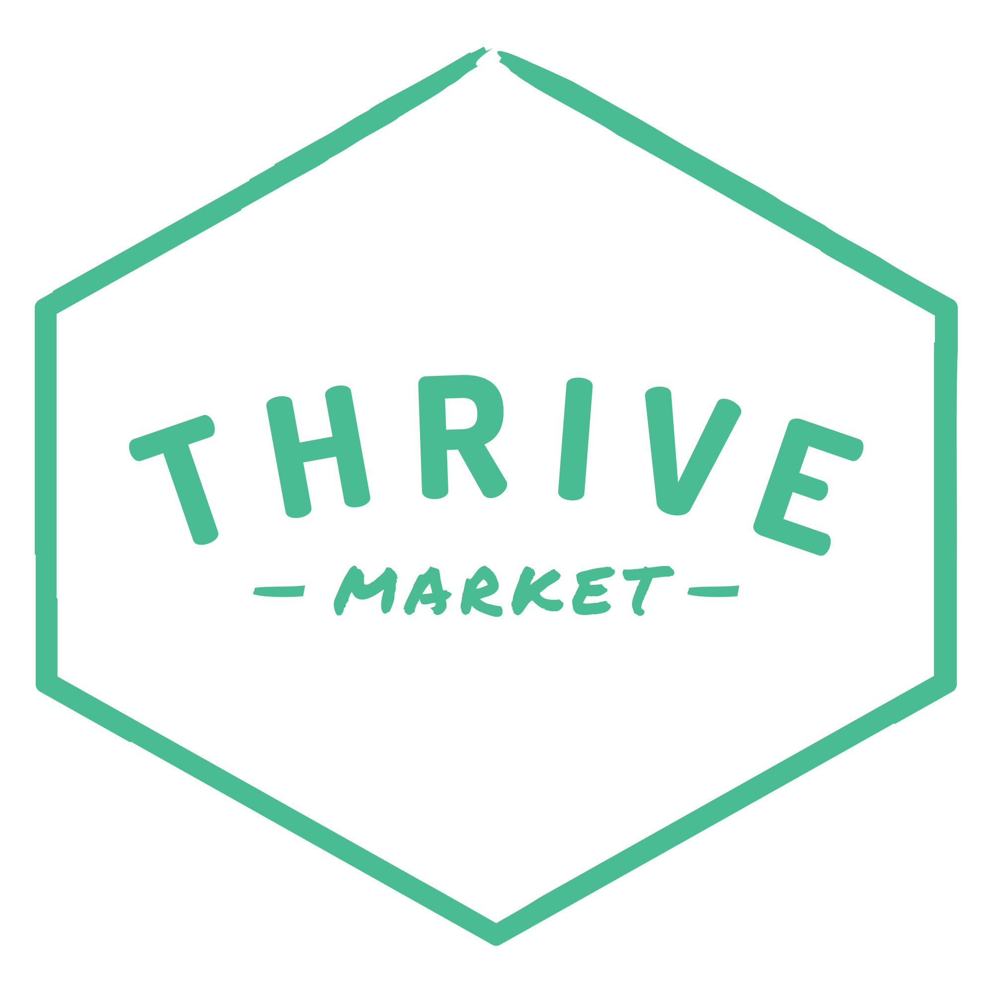 logo brand product font thrive market meetup logo