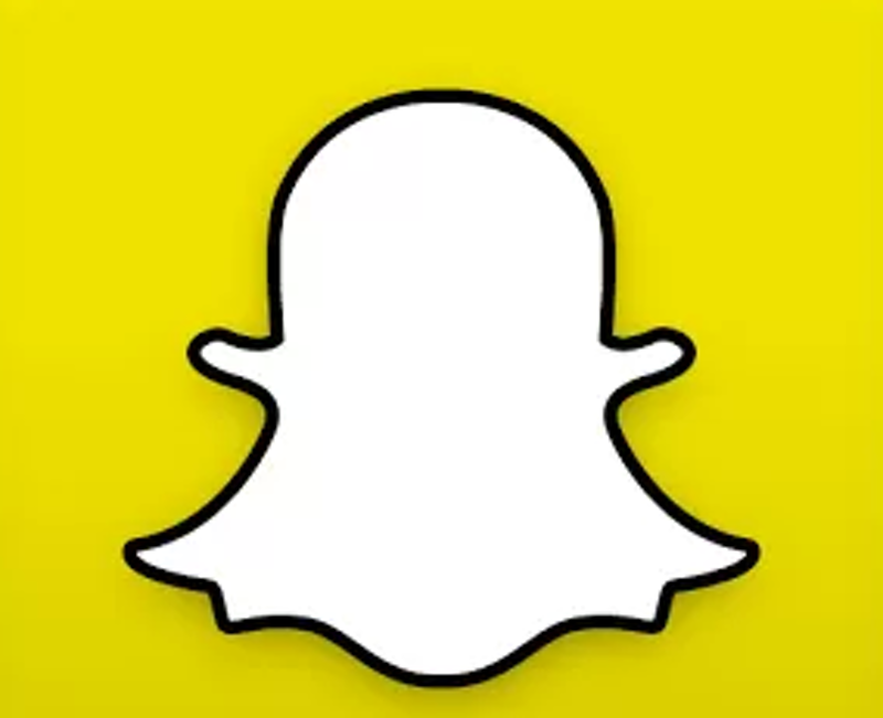 logo snapchat company marketing ghost saying boo