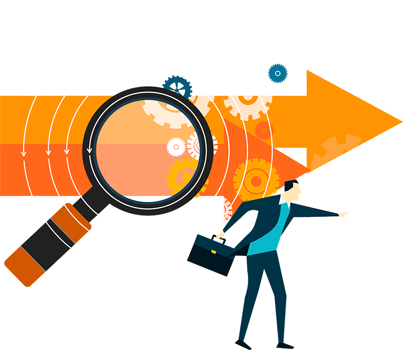 Magnifying Glass Logo Communication Challenger Sale Public Relations Organization Go To Market Behavior Training Workshop transparent bac