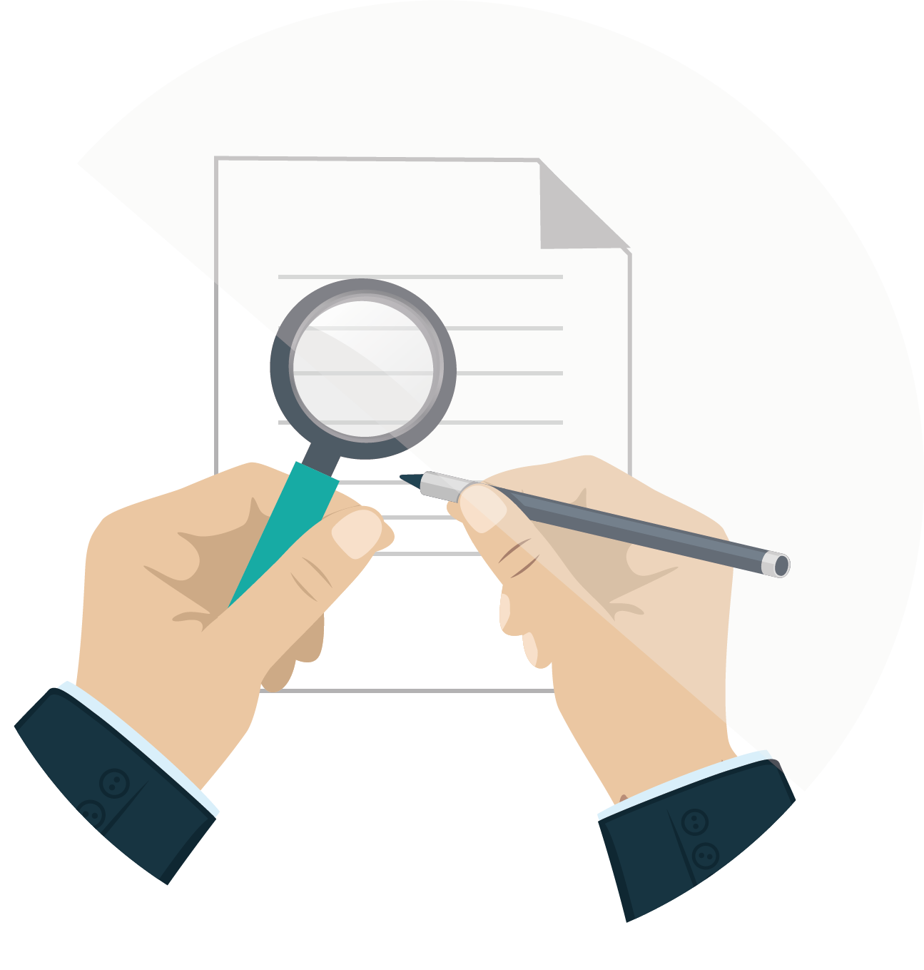 Magnifying Glass Research Data Television Evaluation Blog Marketing Diagram transparent bac