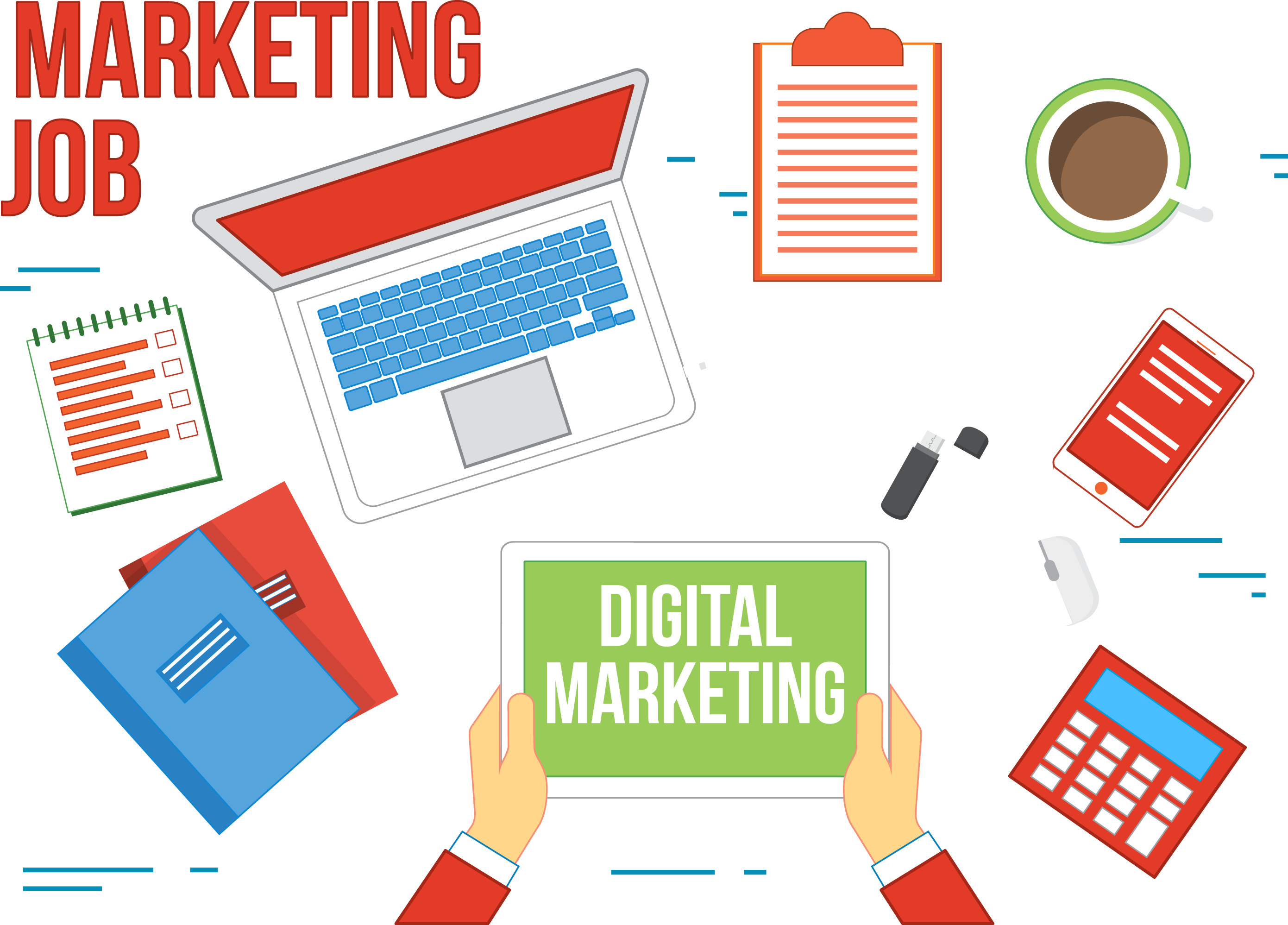 marketing e commerce advertising euclidean vector illustration vector illustration marketing efforts