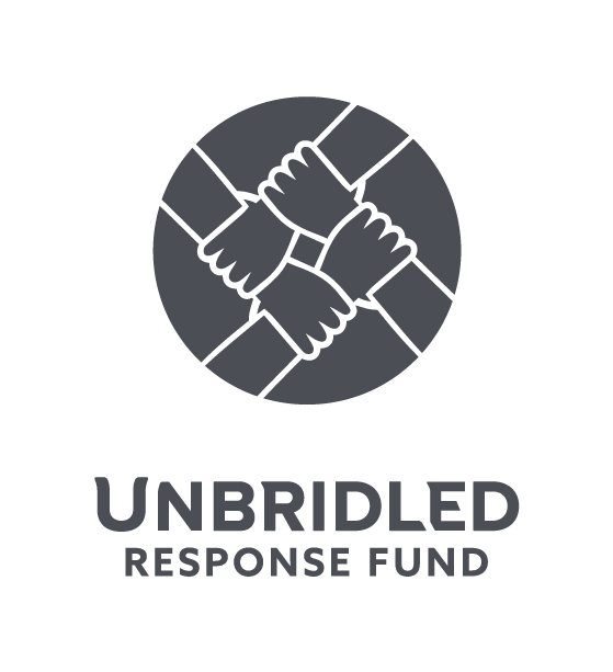 Four Interlocked Hands Logo in Charcoal Grey