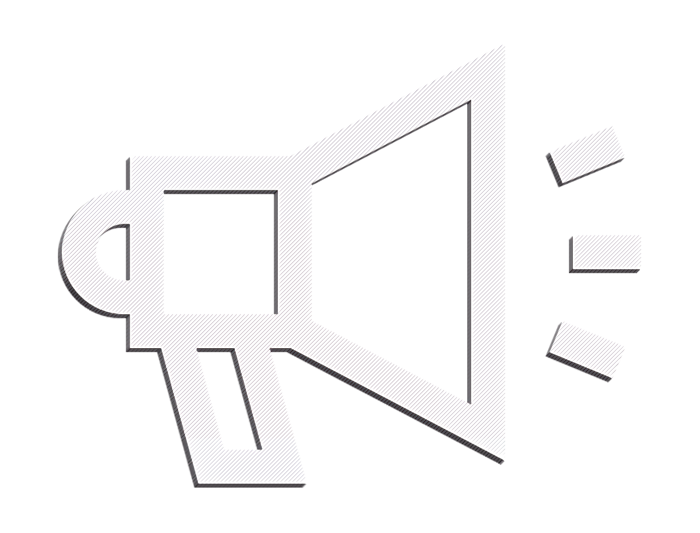 Megaphone icon Shout icon Support icon Digital Marketing Social Media Marketing Logo Management Business Advertising Agency transparent bac