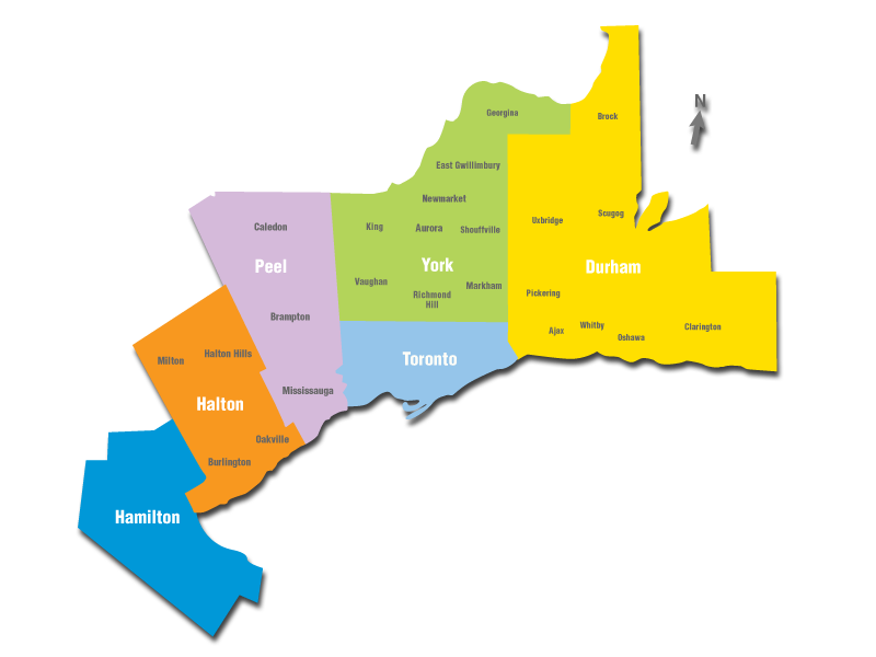 milton oakville ontario labour market report etobicoke whitby location sign
