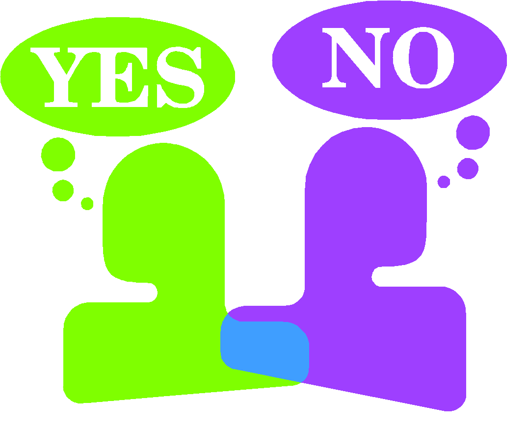 No Symbol Refusal Skills Question Yes And No Logo Marketing Behavior Study Skills transparent bac