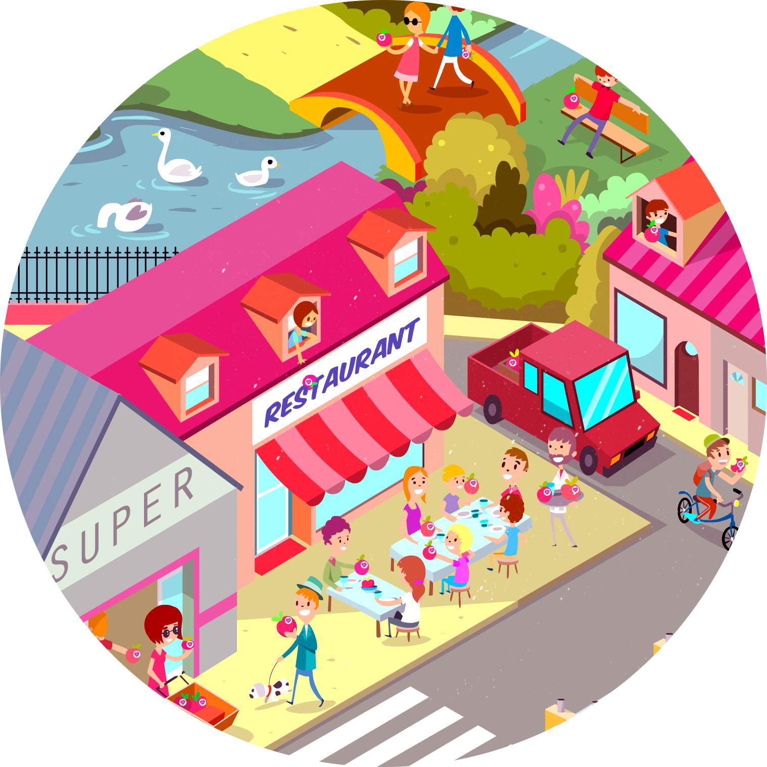 oscar llorens illustration art director graphic design super market