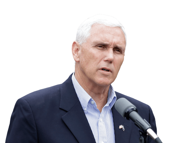 Older Man in Navy Blazer Speaking