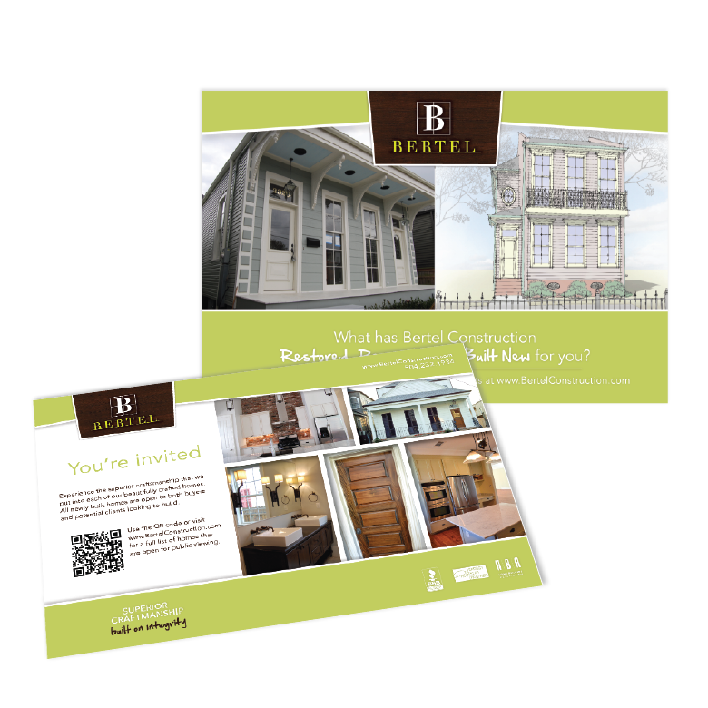 product design property brand marketing postcard