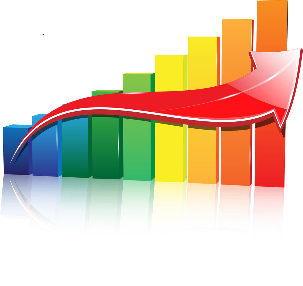 promotion digital marketing service website advertising rising arrow